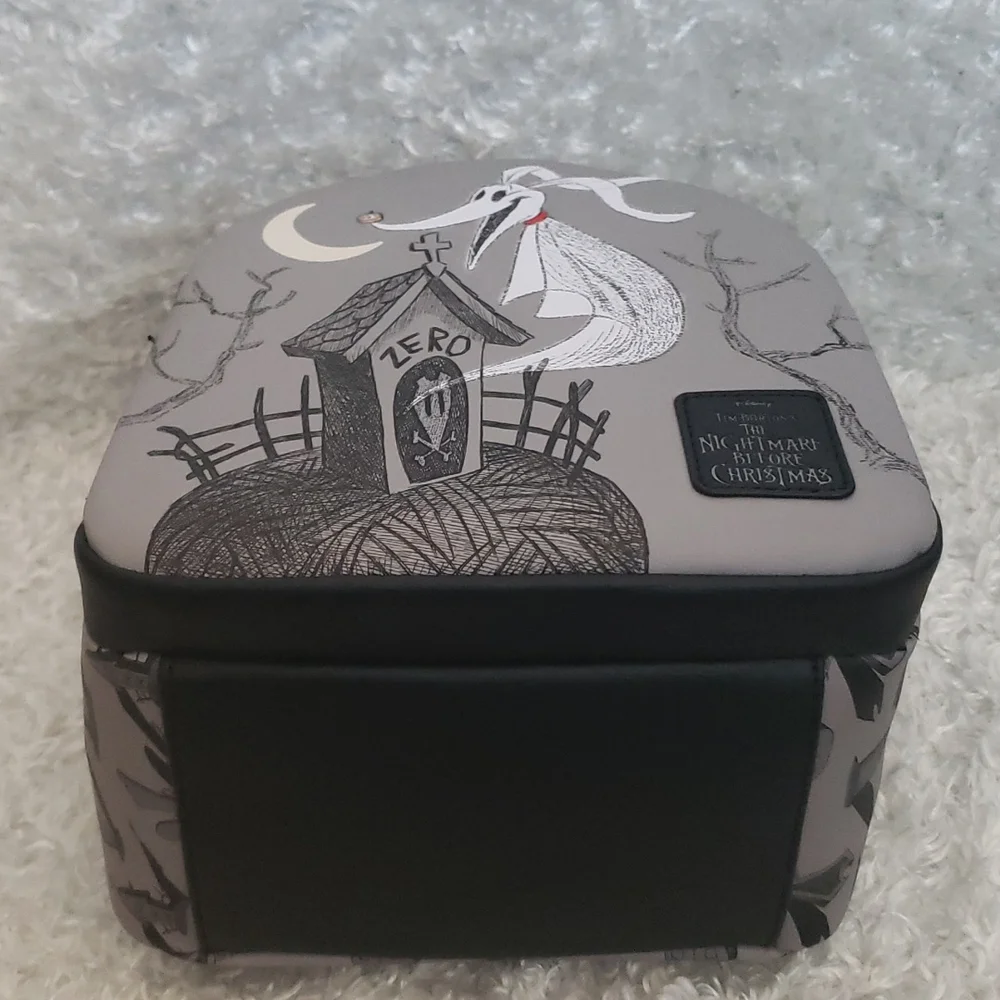 Loungefly Zero NBC mini backpack glow in the dark little pumpkin
